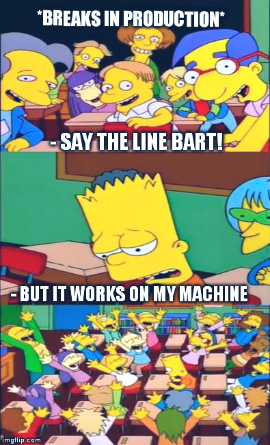 We always test twice - release once